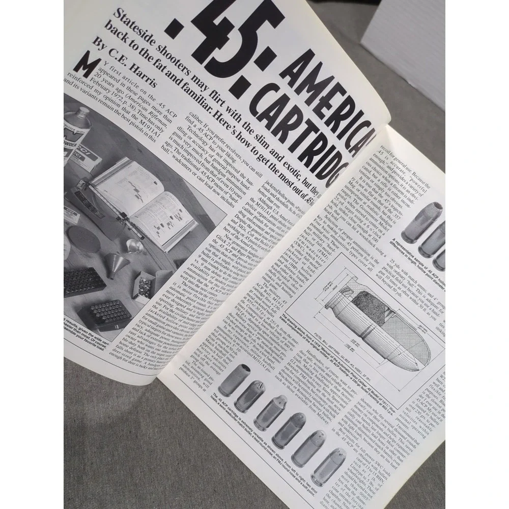 The .45 Automatic An‎ American Rifleman Reprint Third Edition 2nd Print 2000 NRA